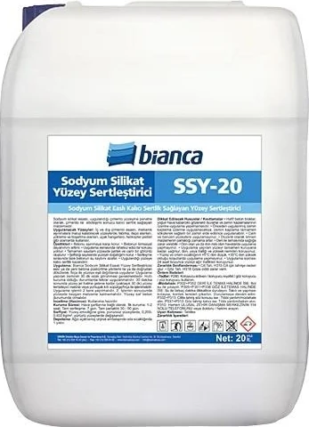 Bianca Ssy-20 Sodyum Silikat Yüzey Sertleştirici 20 Lt