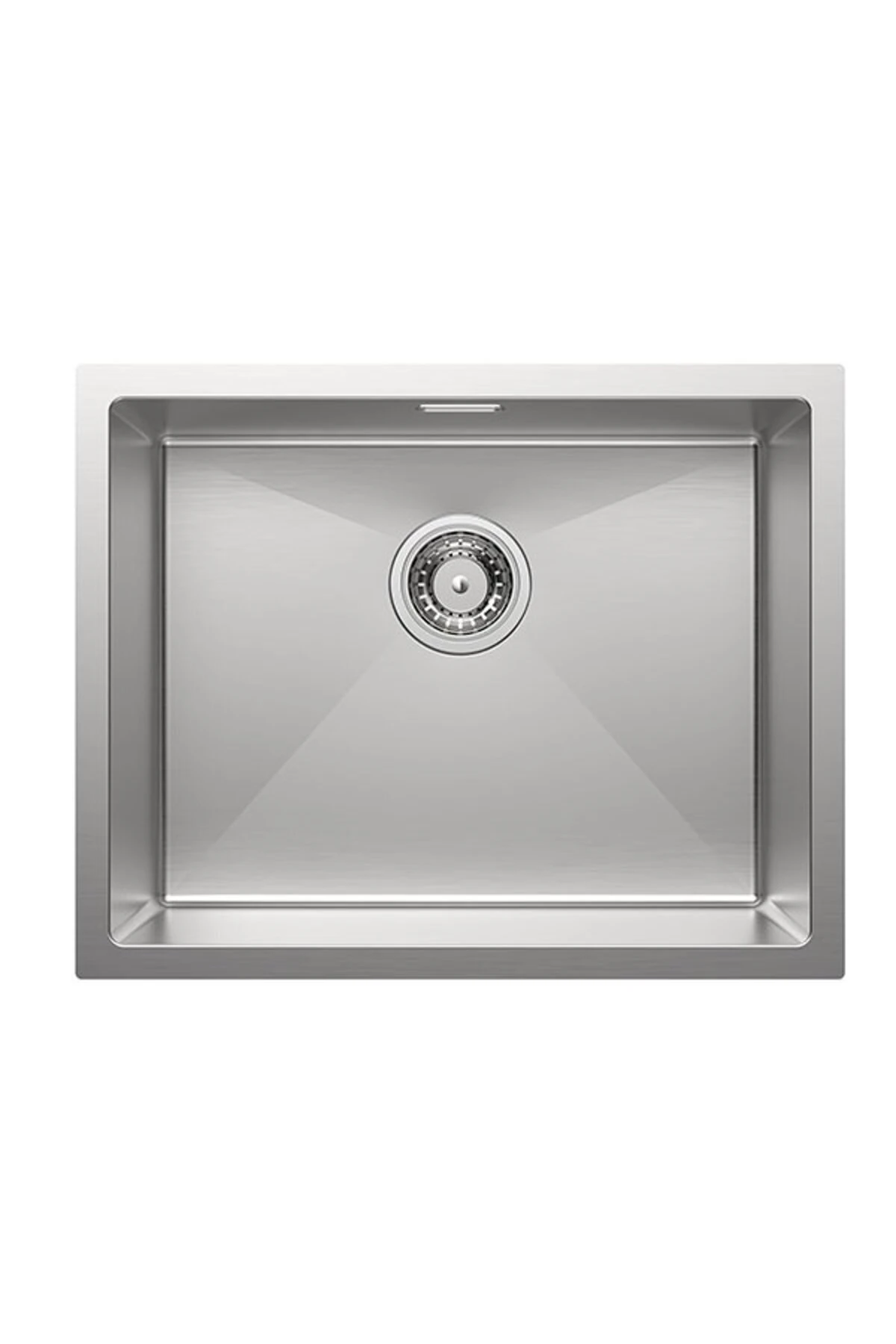 Stella Paslanmaz Çelik Mutfak Evyesi 44x44x20 Cm Sifon Seti Dahil- Tek Göz Mutfak Eviyesi