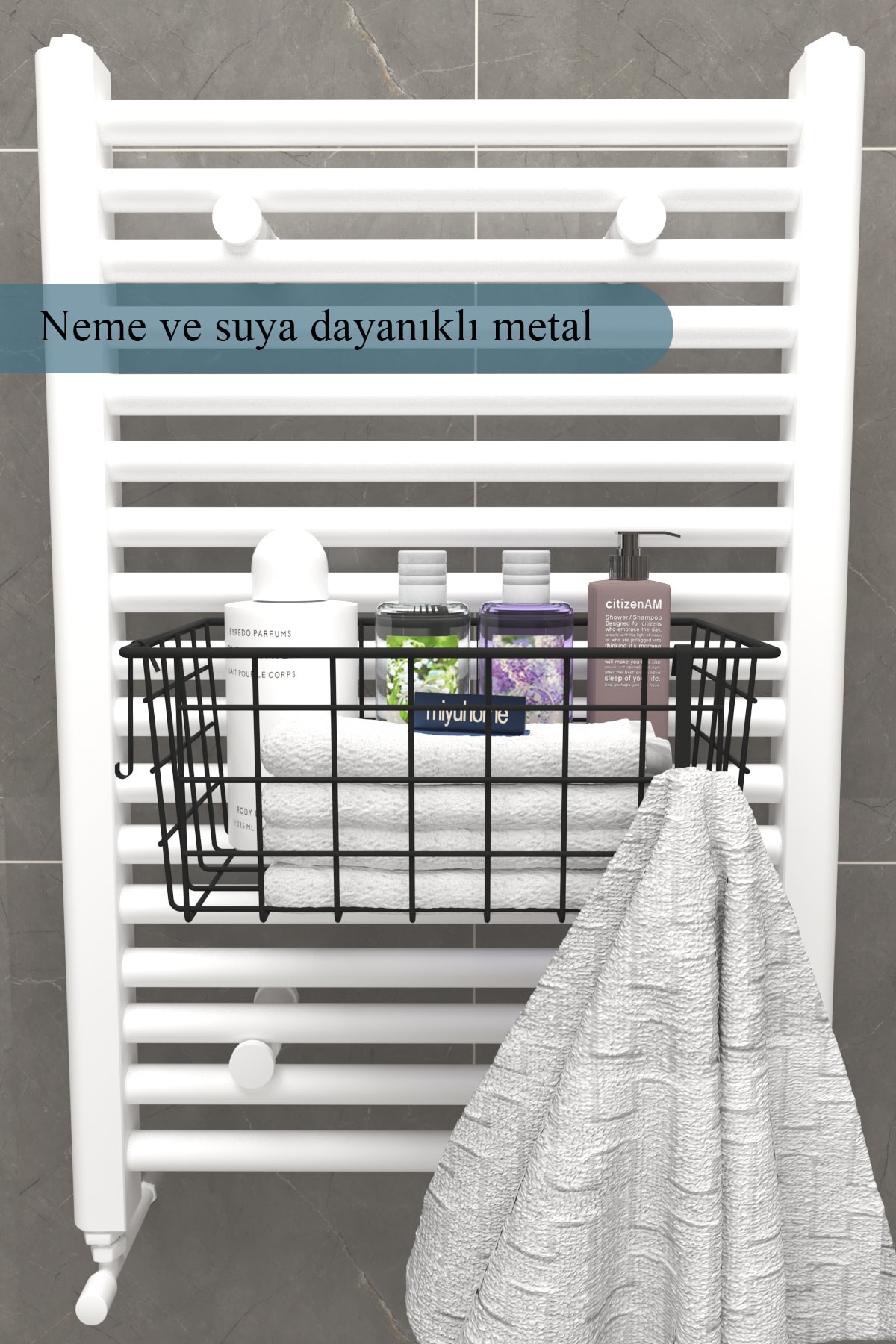 Asılabilir Havlupan Düzenleyici Havluluk Banyo Düzenleyici Havlu Kurutma Asılabilir Havlu Sepeti