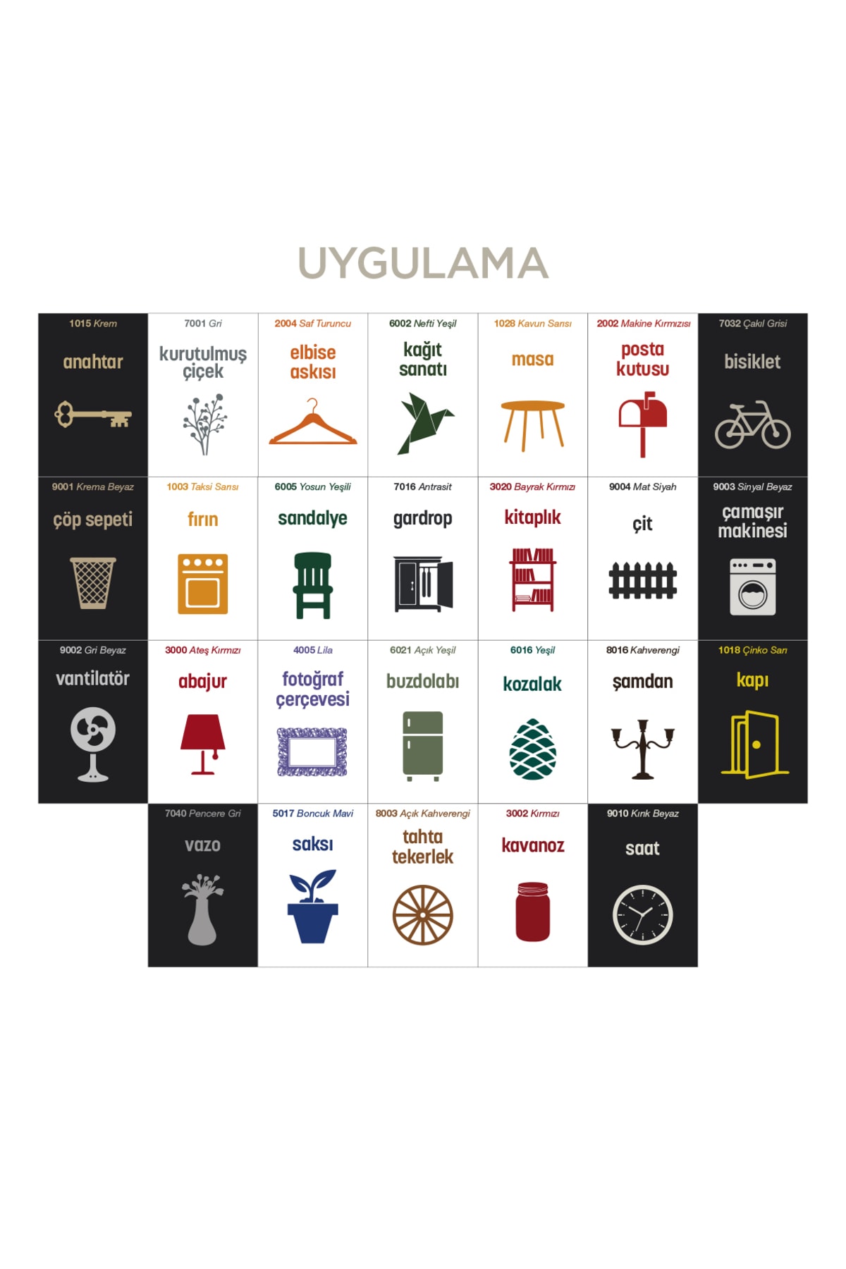 Akrilik Çakıl Grisi Sprey Boya 400 ml - RAL 7032