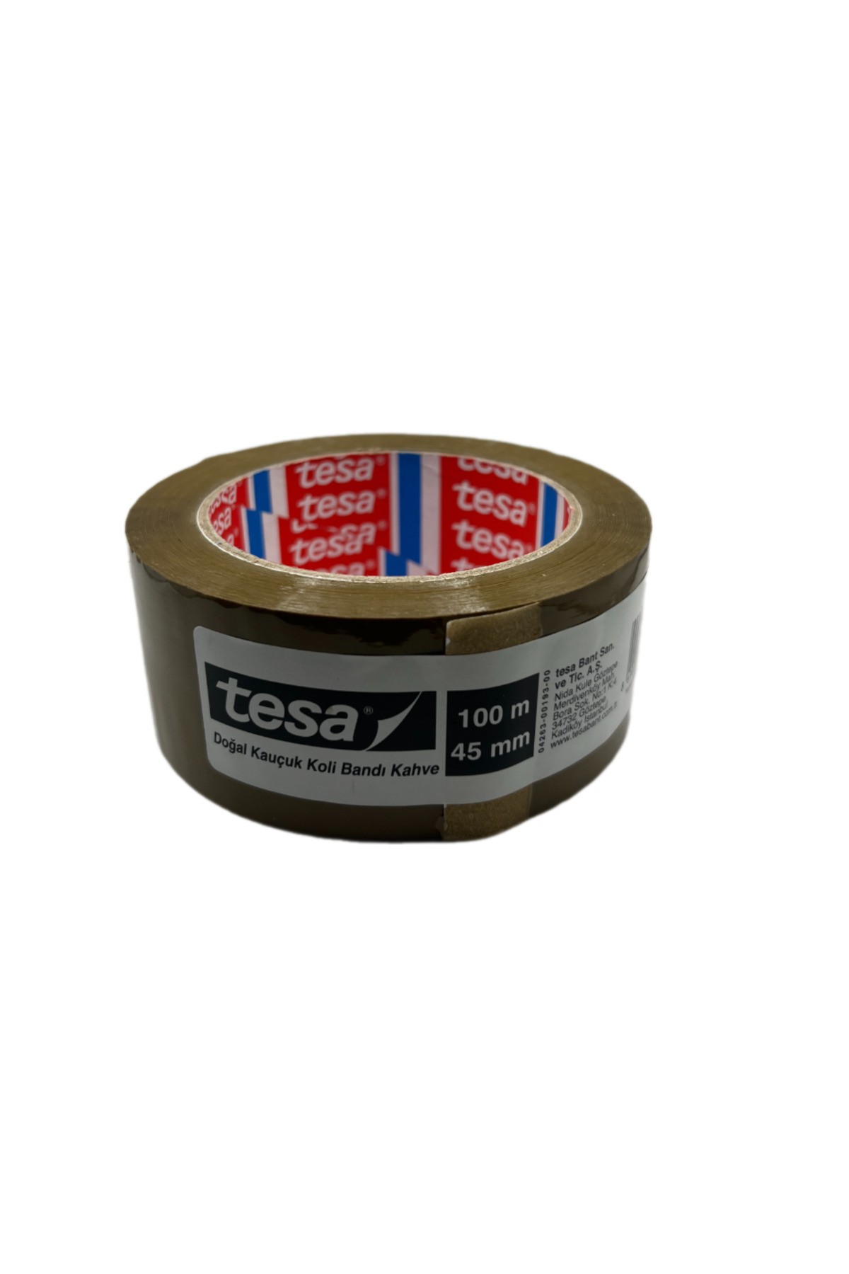 4263 Kahverengi Doğal Kauçuk Koli Bandı 45 mm x 100 metre