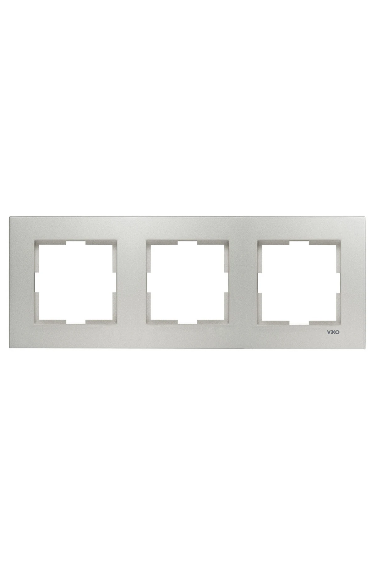 Viko 92190613 Novella Saten Üçlü Çerçeve