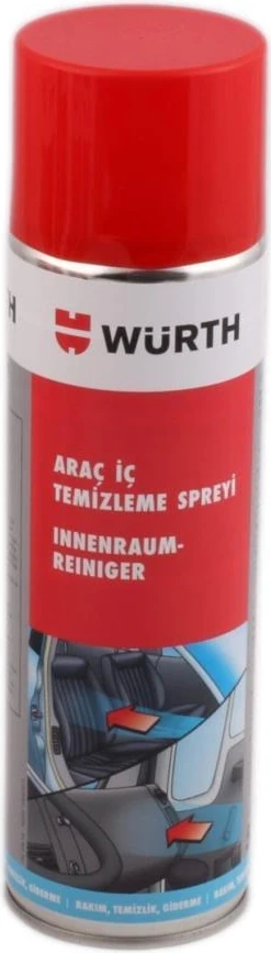 500 Ml Araç İçi Temizleme Spreyi Nikotin Ve Kir Temizleme Özelliği İle Profesyonel Sonuç