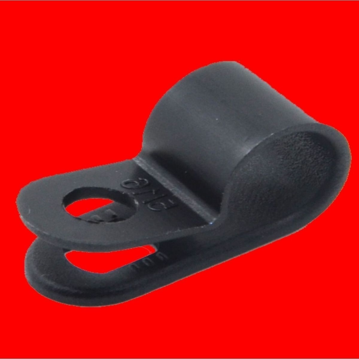 Vidalı Kablo Klipsi VKK61 (300 Adet) Siyah