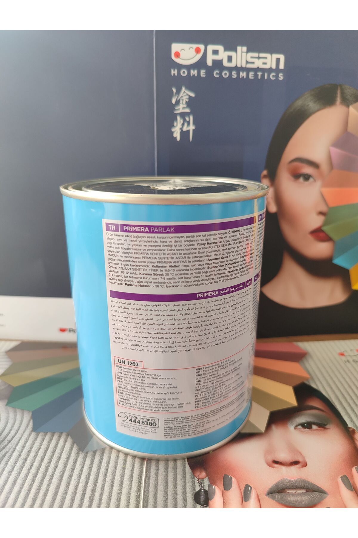 ALUMINYUM PARLAK BOYA 0,75 LİTRE