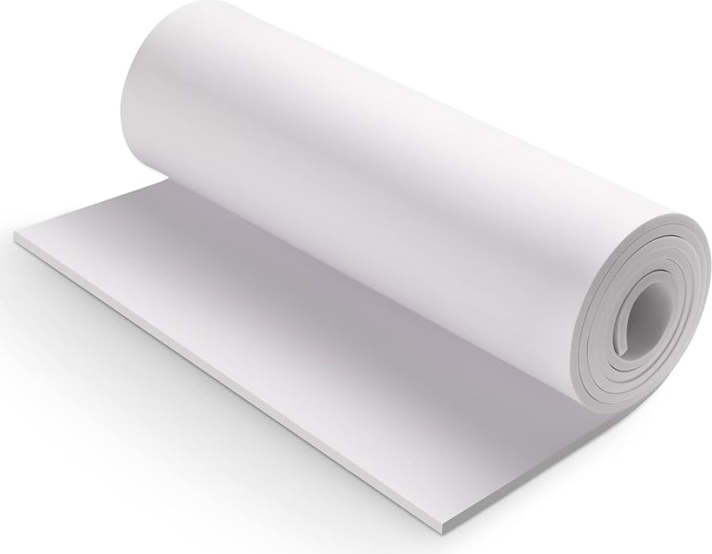 Eva Sünger Levha Renk Beyaz Eni 150 cm Boy 100 cm Kalınlık 3 mm 1.5 M2