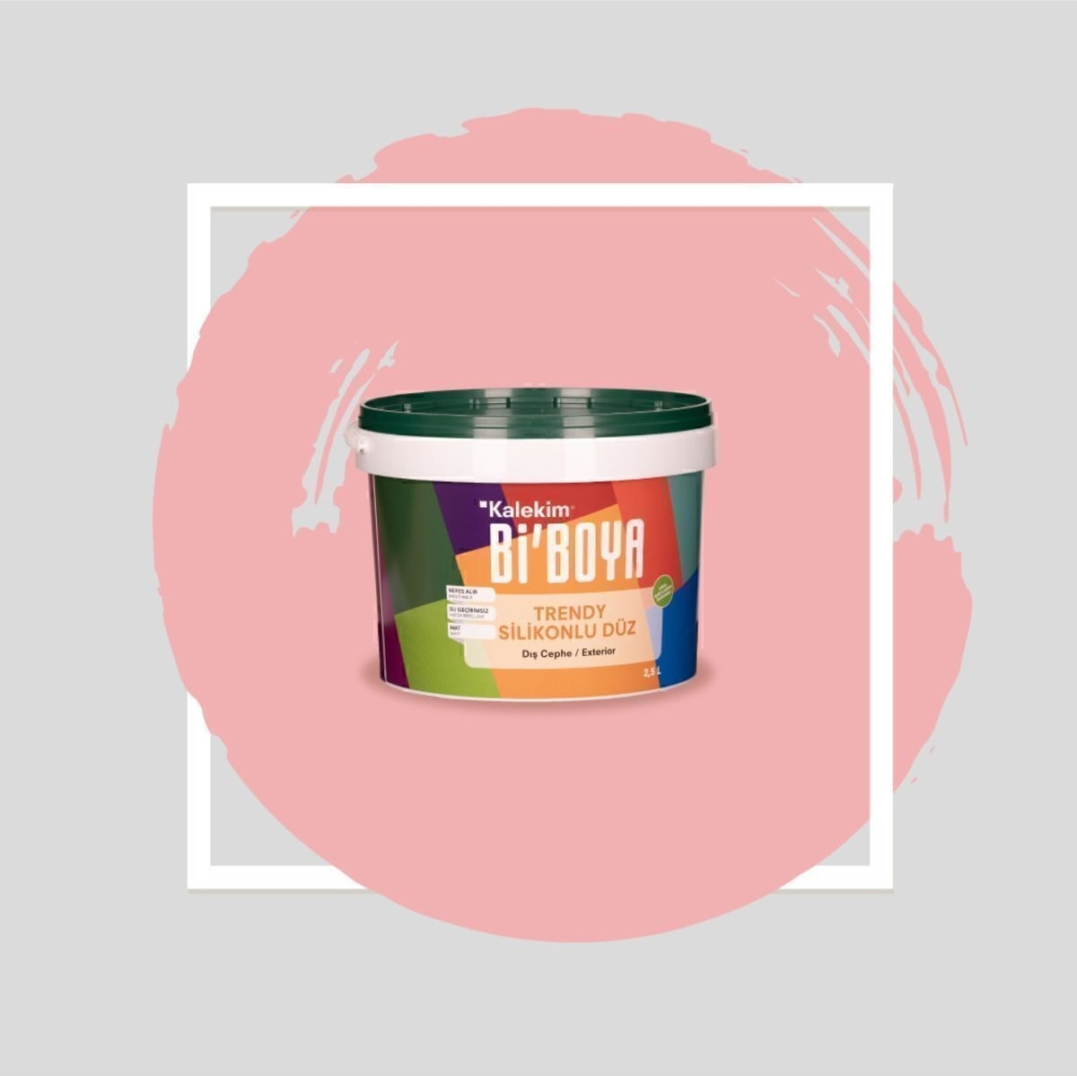 Silikonlu Dış Cephe Boyası 2.5 Lt 4161