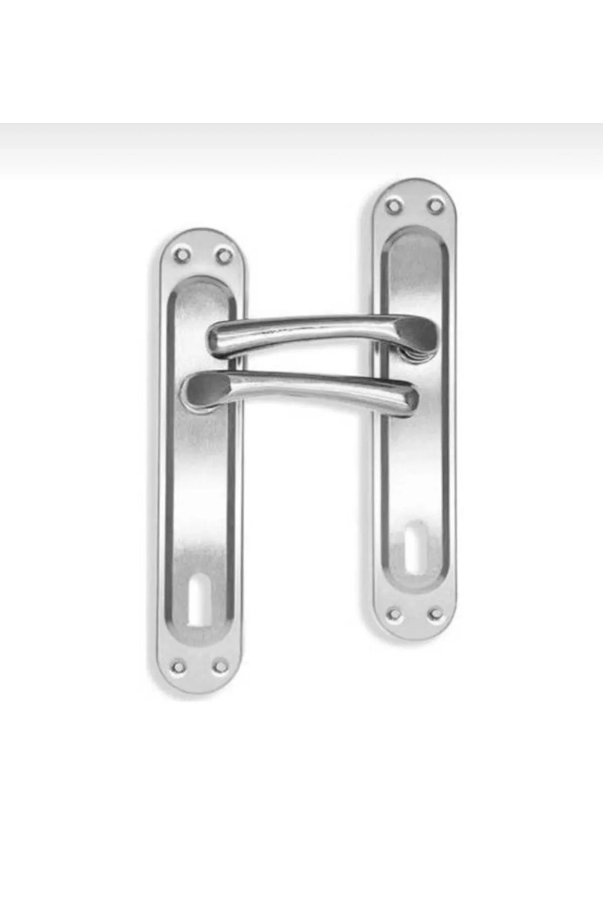 Kapı Kolu Nikel Saten Mobilya Kulpları Turkuaz TR Uzun