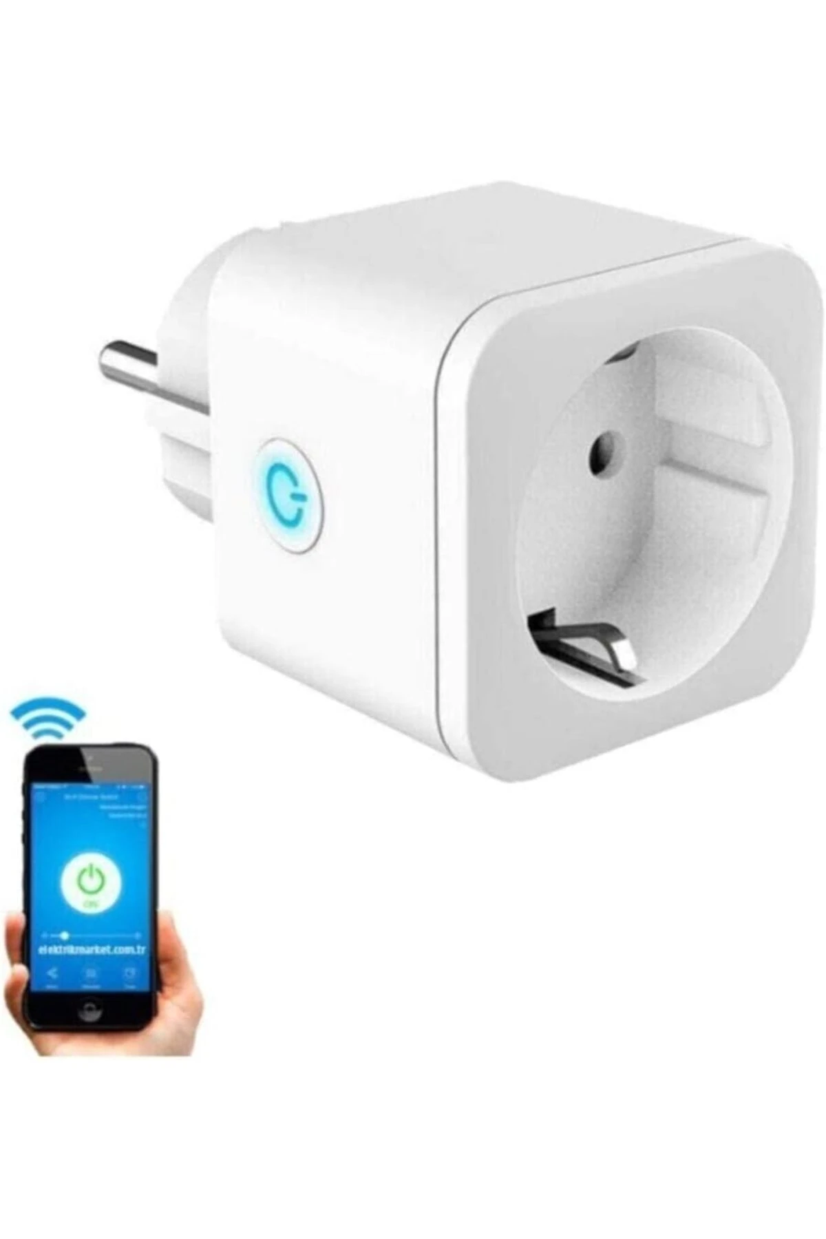 buydash Uzaktan Telefonla Kontrol Edilebilir Wi-Fi Akıllı Priz goldshine 995340