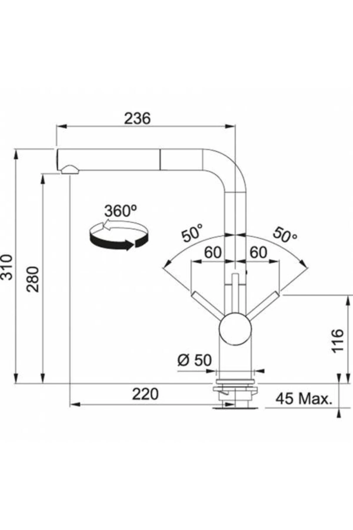 Yetkili Satış Bayisinde Ubg 651-100 Avena Eviye,active Plus Doccia Avena Armatür Set