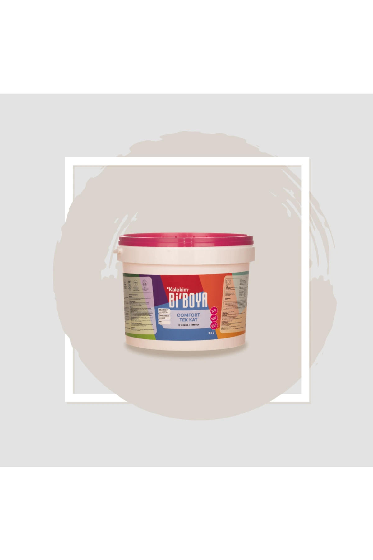 Tek Katta Örten Boya 2.5 Lt Kuartz