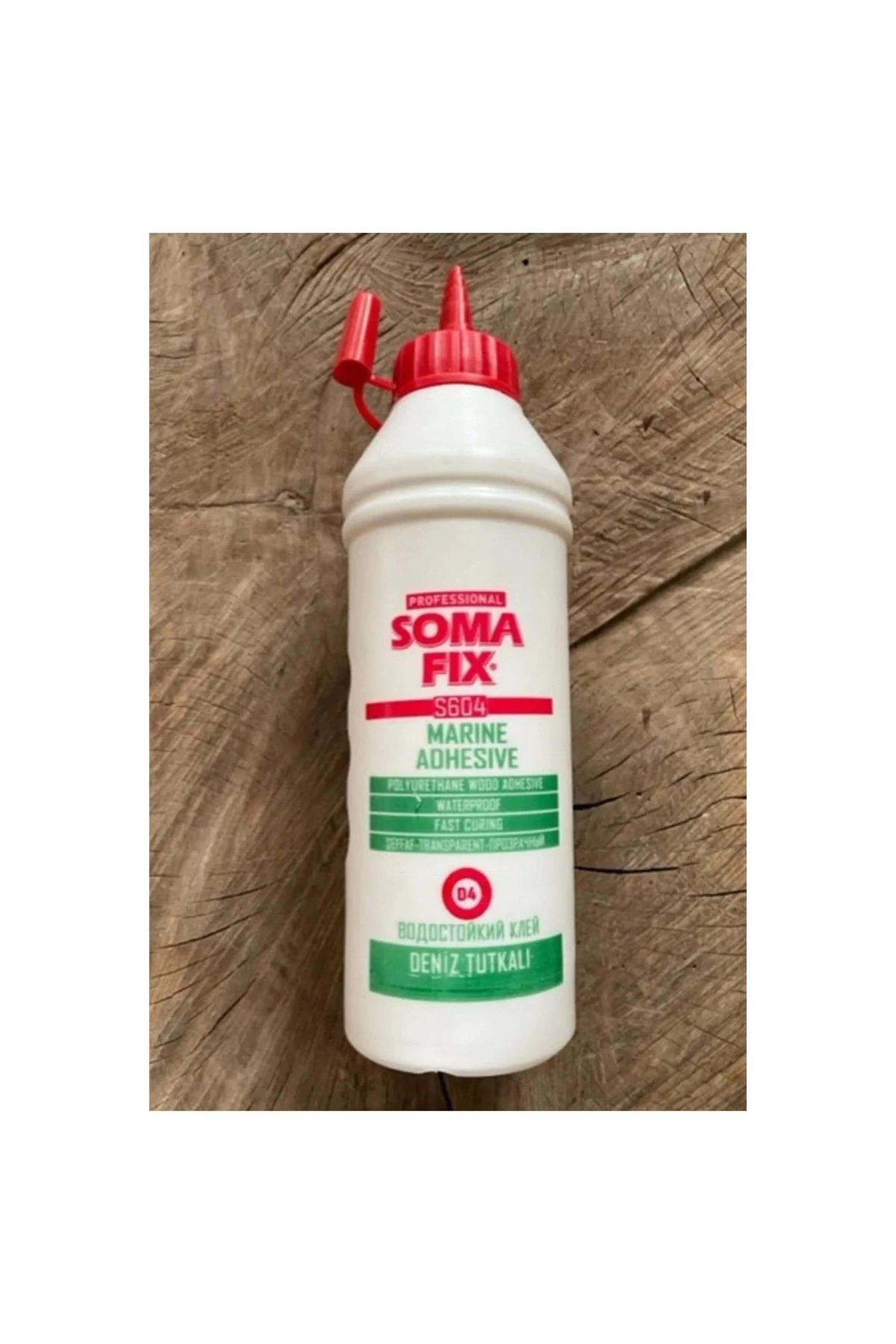 SOMAFİX S604 MARINE DENİZ TUTKALI ŞEFFAF 500 G 1 ADET