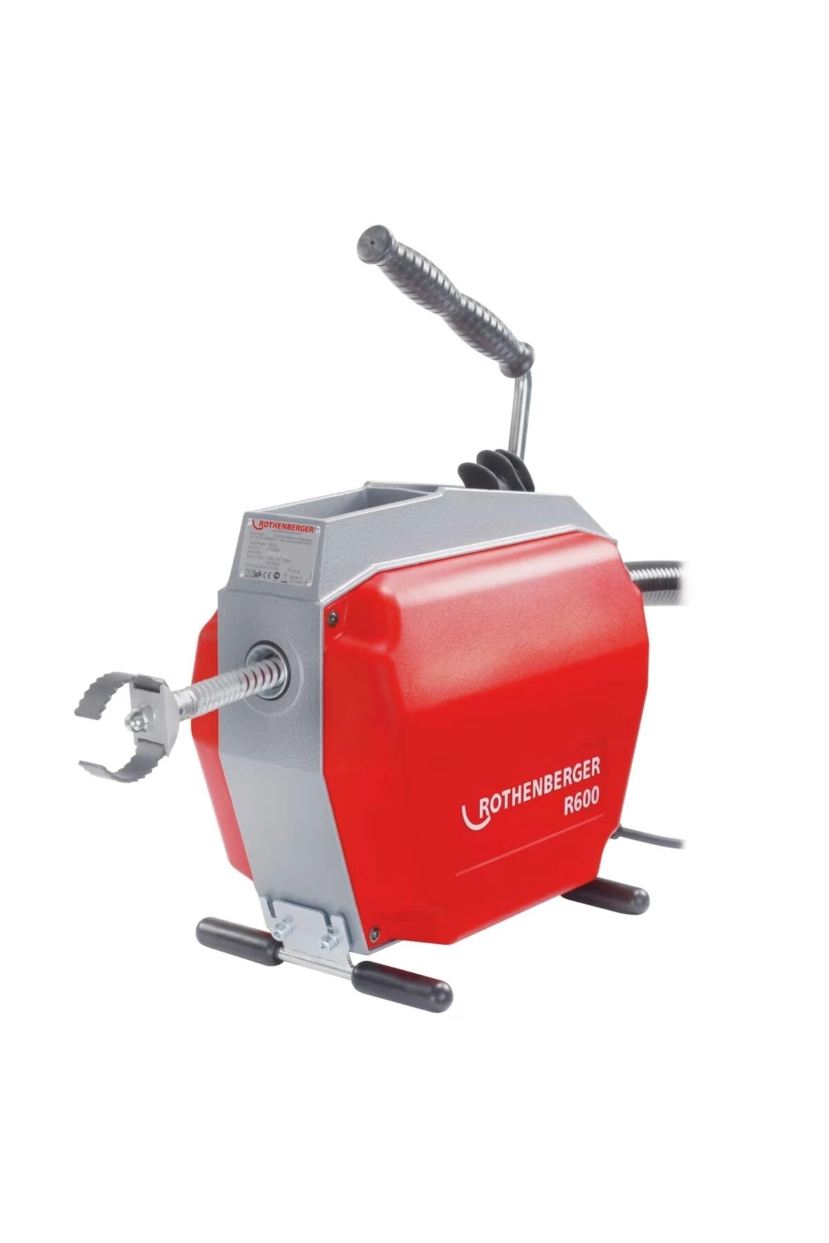 R600 Kanal Açma Makinesi 16 + 22mm Spiral+Uç