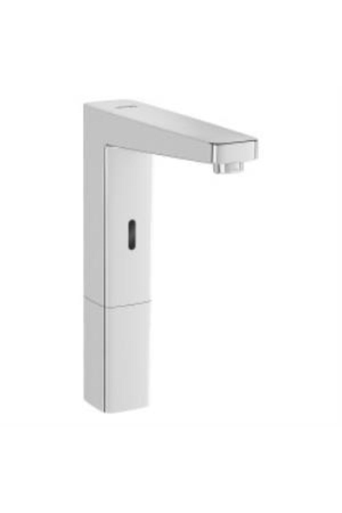 Root Square Temassız Çanak Lavabo Bataryası A47130 Elektrikli - Tek Su Girişli - Krom