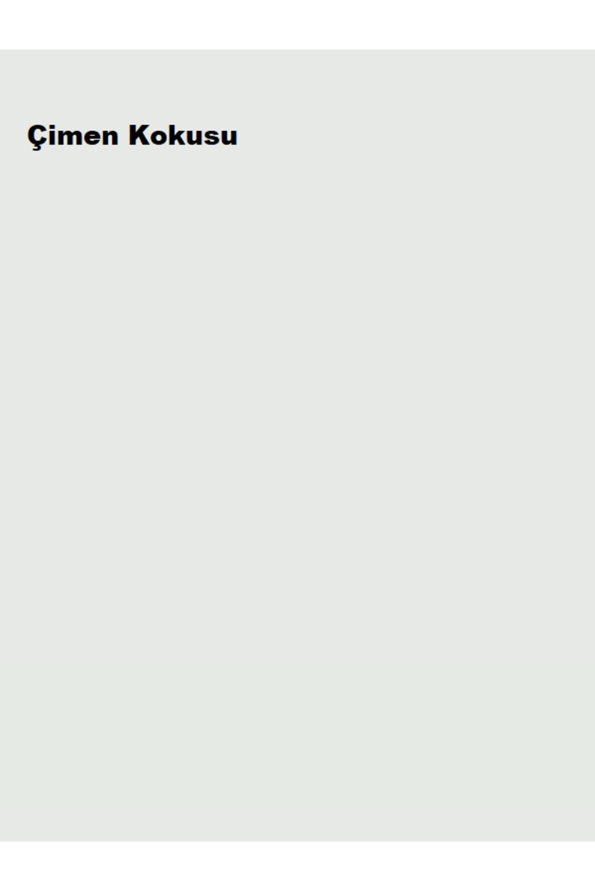 Antibakteriyel Hijyen Ipek Mat Iç Cephe Boyası Çimen Kokusu 2,5 Lt (3,5 KG)