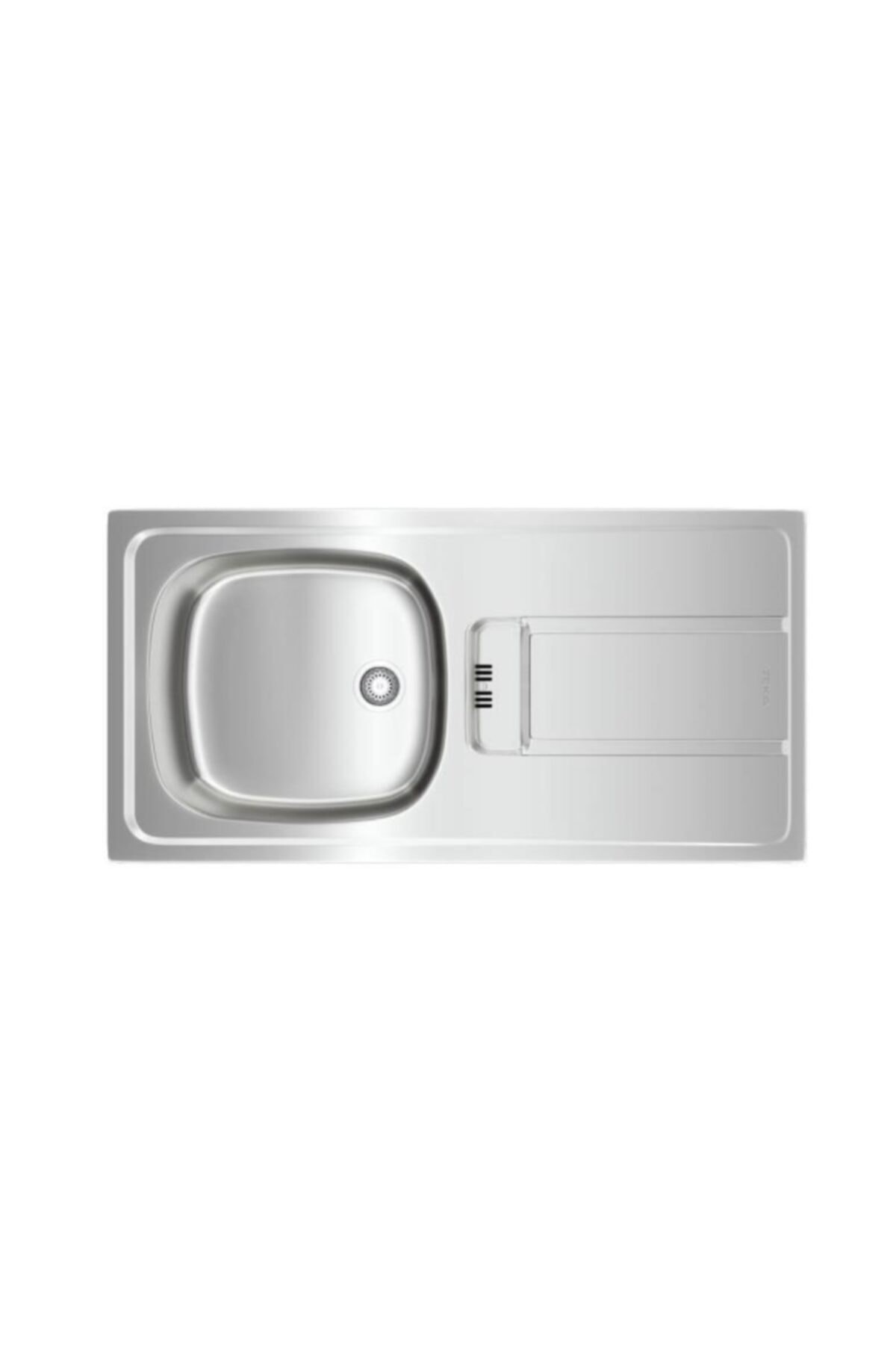 - GRAVITY - Ankastre Sol Damlalıklı Eviye - Mikroketen Dokulu - 86 cm - 115120043
