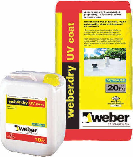 Dry Uv Coat Set 20 Kg+10 kg Uv Dayanımlı Su Yalıtım Harcı