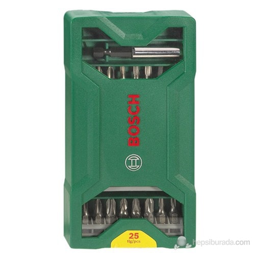 BOSCH 25 Parçalı X-Line Vidalama Seti