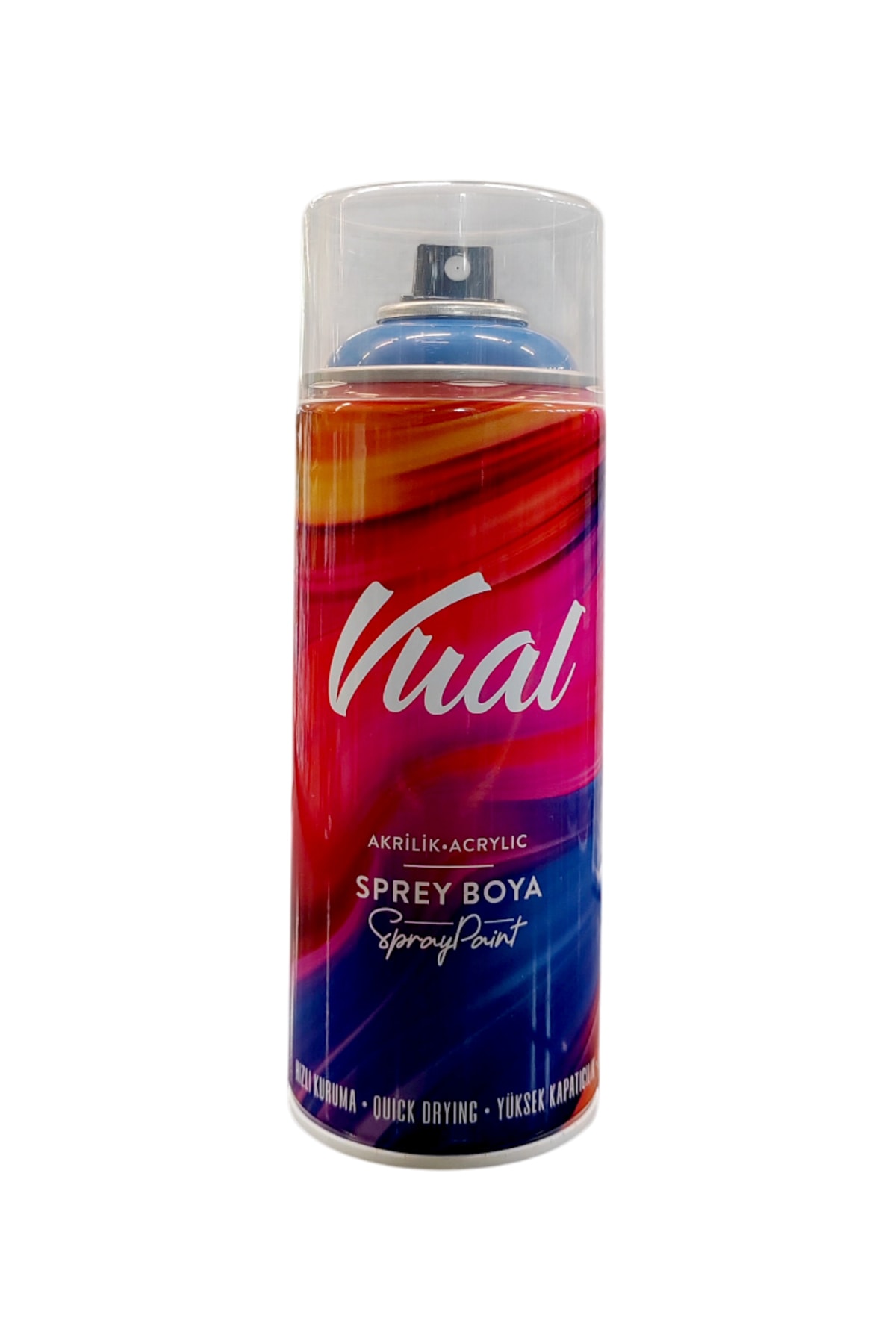 Vual Akrilik Parlak Mavi Sprey 400 ml - RAL 5010