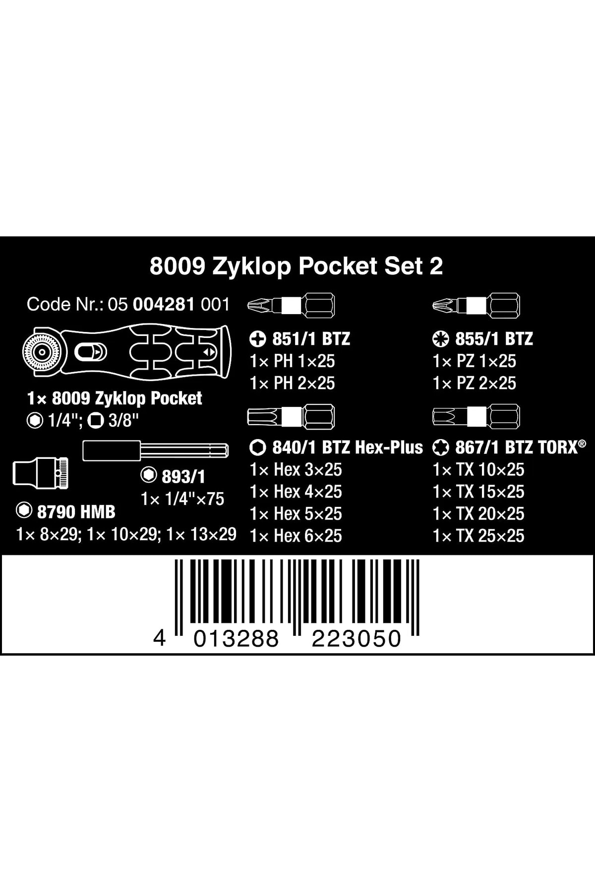8009 Zyklop Pocket Set 2