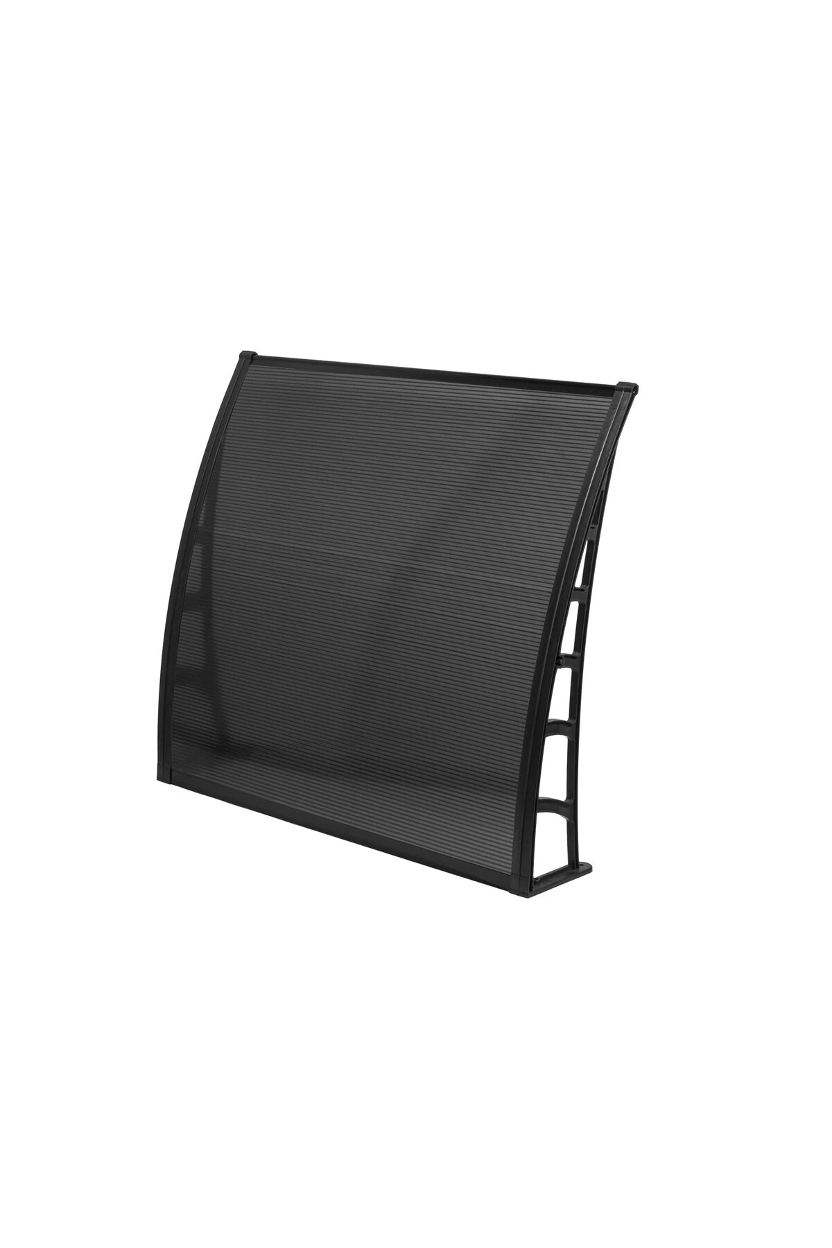 COSMOS Kapı Pencere Üstü Pratik Sundurma 105x120 - Siyah