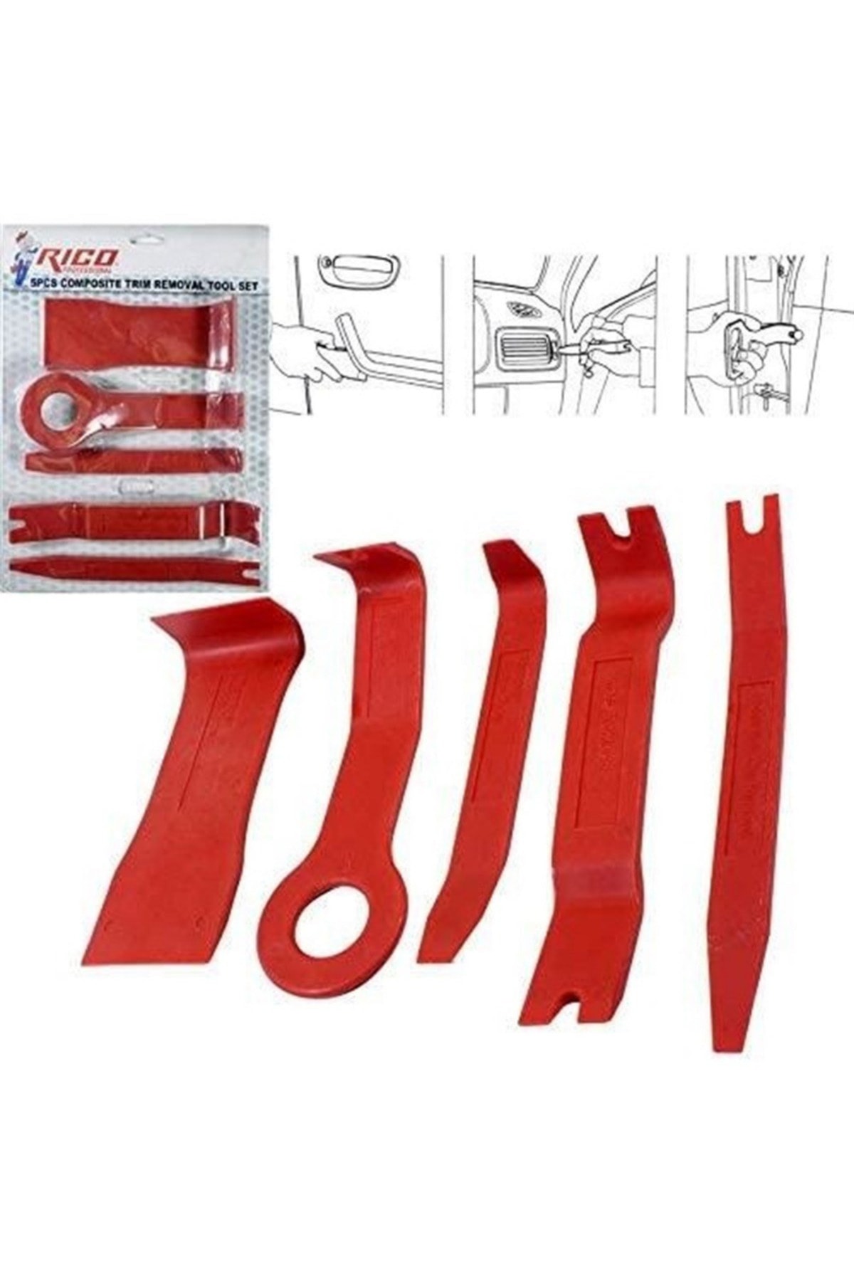 Pvc Döşeme Ve Trim Sökme Takımı