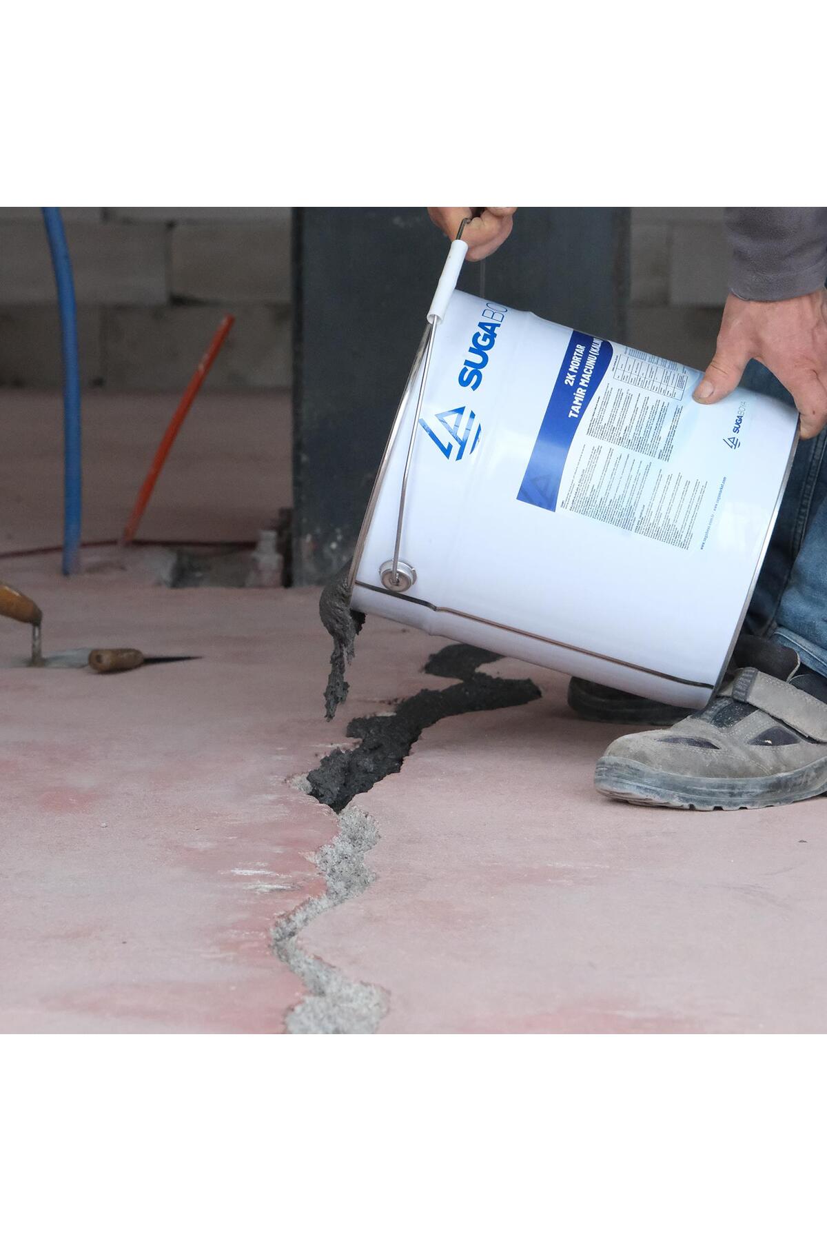 2k Mortar Çift Komponentli Tamir Macunu Ince 13 6