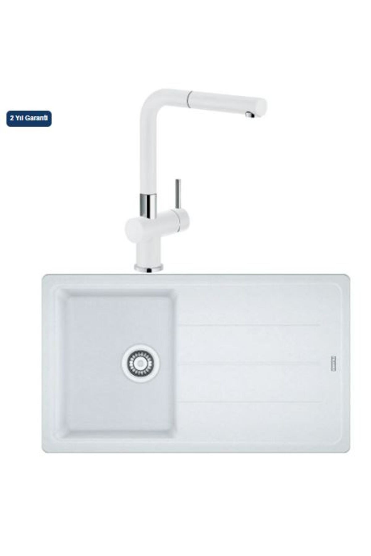 Bfg 611-86 Bıanco Evıye Basıs Granıt Actıve Plus Doccıa Bıanco