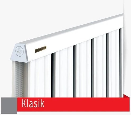 Alüminyum Panel Radyatör Klasik 525X13 Ral 7016 Antrasit Gri