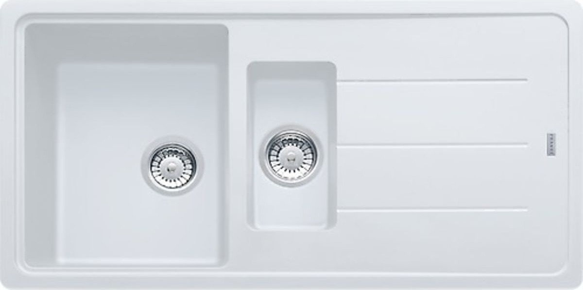 Franke Basis Bfg 651 1.5 Gözlü Bianco Granit Eviye