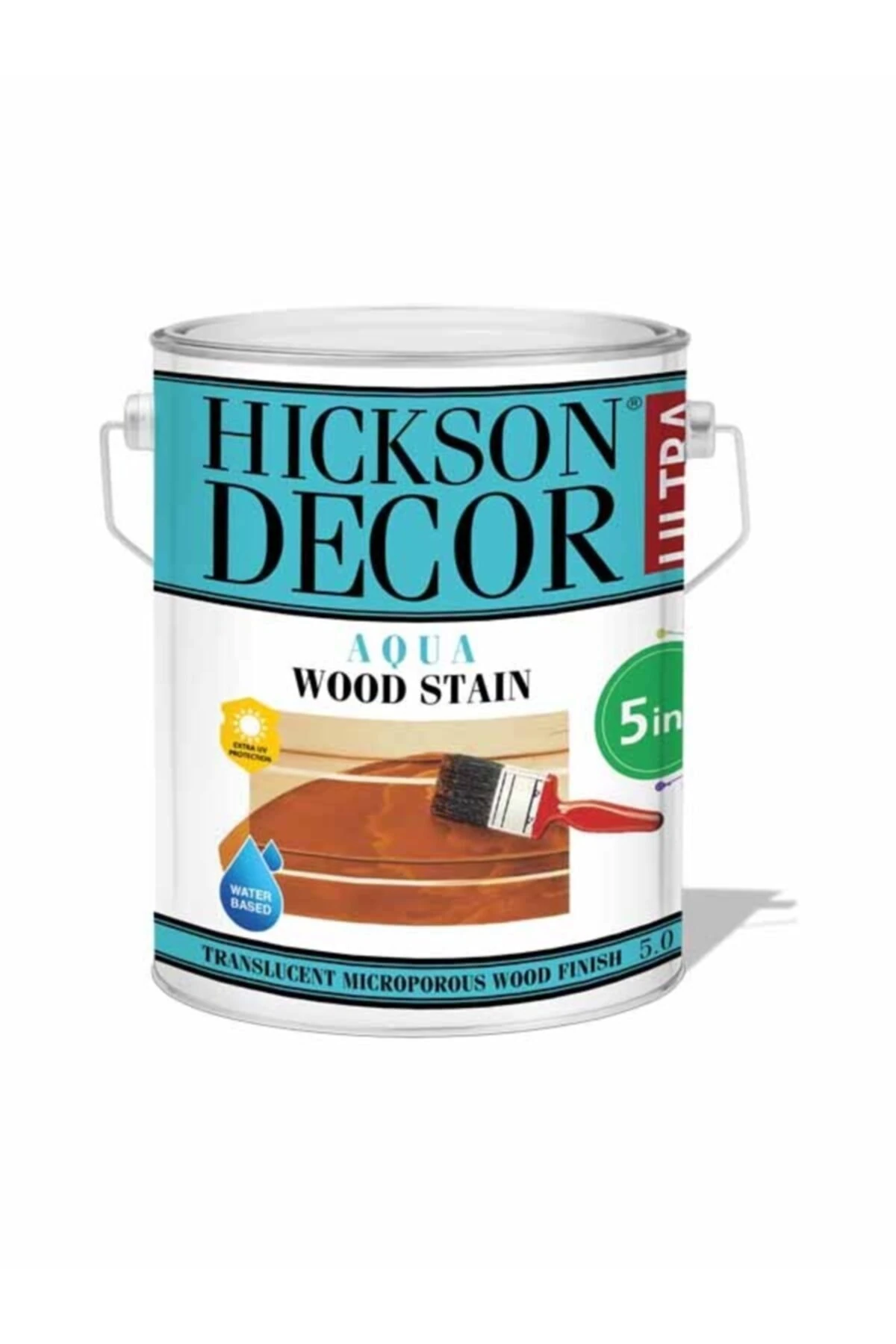 Hıckson Decor Aqua Ultra Wood Staın 5lt. Antique Pine