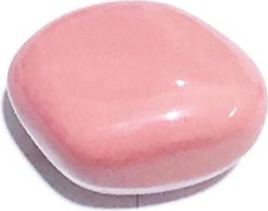 5 Adet Porselen Pembe Taş Düğme Tek Vidalı Mobilya Dolap Kulp