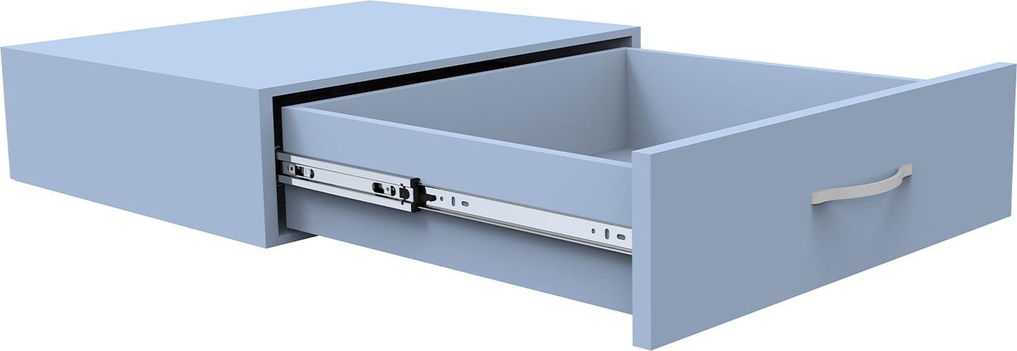 Bilyalı Dolap Çekmece Rayı Metal En 3.6 cm Uzunluk 35 cm (1 Çift)