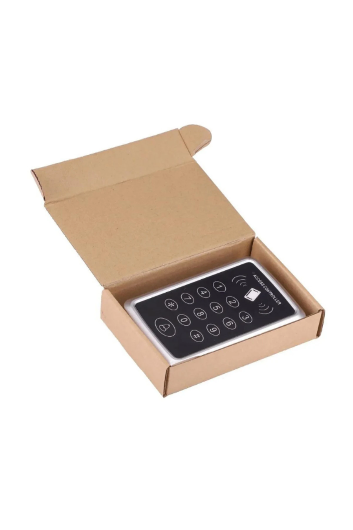 Şifreli Ve Kartlı Geçiş Sistemi-Rfıd Şifreli Kapı Kilidi-Kartlı Geçiş -30 Adet Proximity Anahtarlık