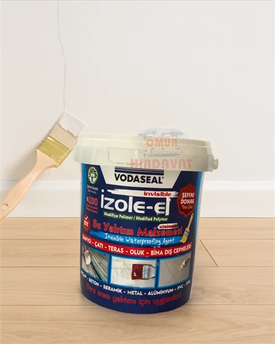 Izole Et 650 gr – Şeffaf Modifiye Polimer Su Yalıtım Malzemesi