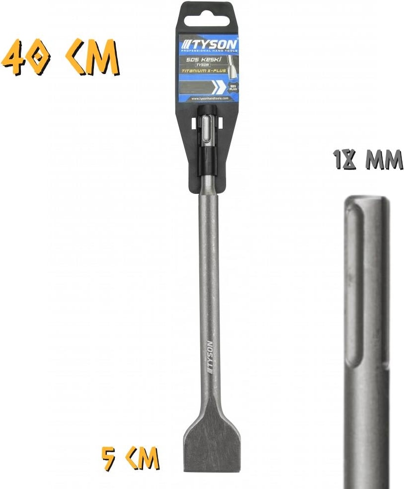 Kupa Tyson Sds Max Geniş Keski - 18X400X50 Mm.