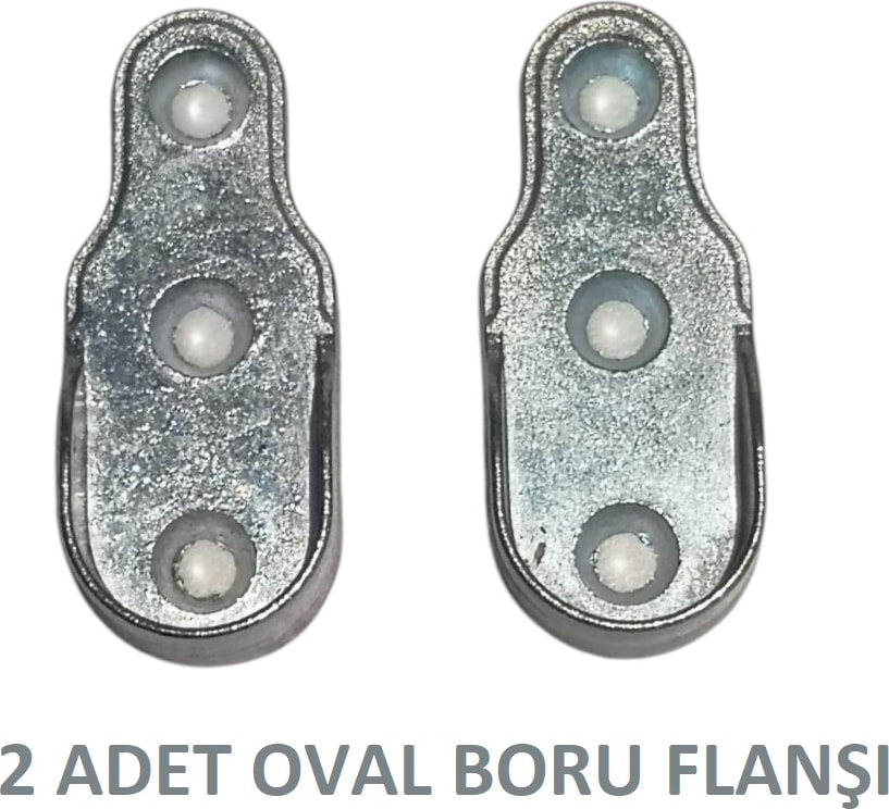 Boru Flanşı Oval 2'li