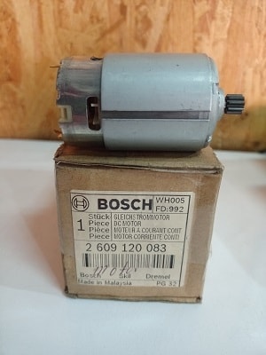 BOSCH PSR 1200 Vidalama Makinesinin Doğru Akım Motoru 12V - 2609120083