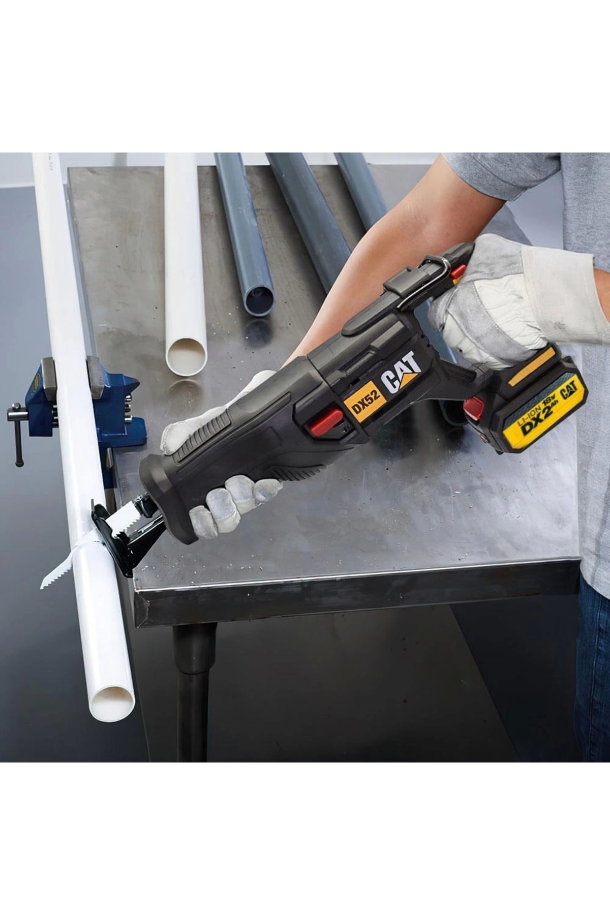 DX52BC 18Volt 2.0Ah Li-ion Tek Akülü Profesyonel Tilki Kuyruğu Testere