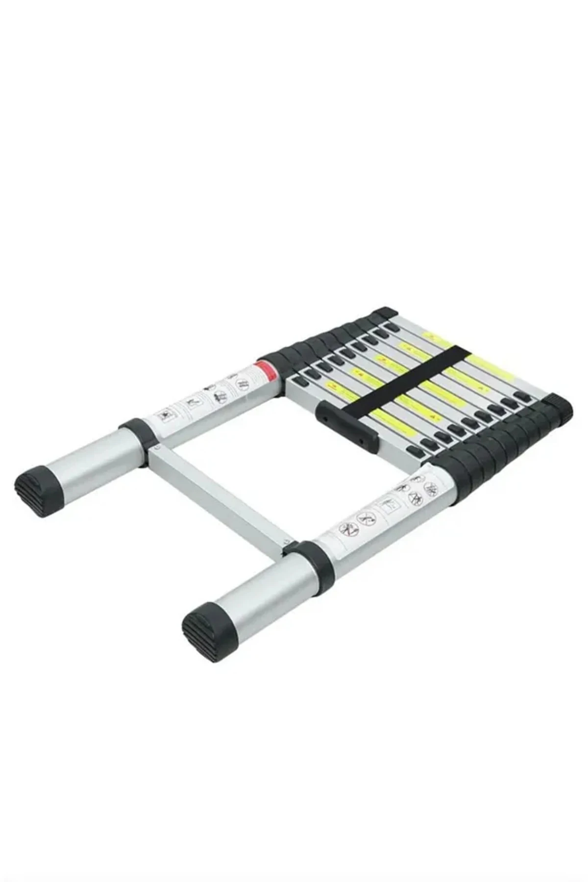 Teleskopik Alüminyum Merdiven 2.6m | EN131 Sertifikalı | Sürgülü Uzayan Ev İnşaat Kamp Merdiveni