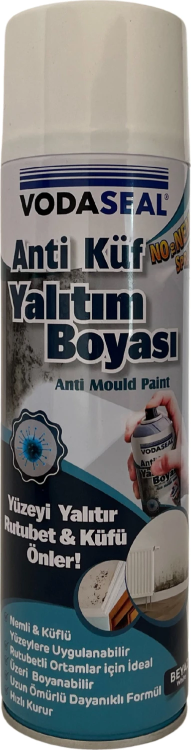 Anti Küf Yalıtım Boyası 5'li Paket– Rutubet ve Küfe Karşı Mucizevi Sprey 400 ml