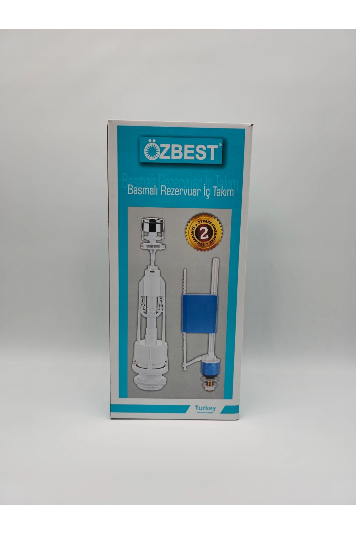 Basmalı Tek Kademeli Klozet Rezarvuar İç Takımı