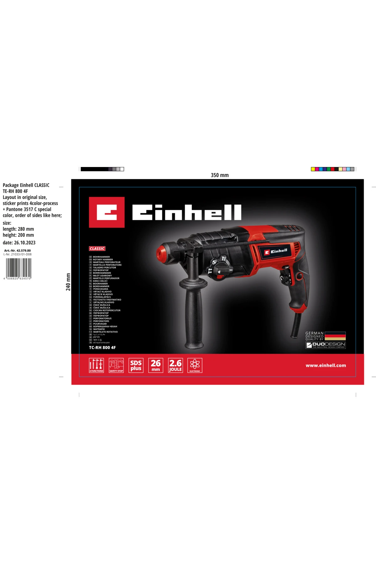 Tc-rh 800 4f, Kırıcı Delici - 4257980