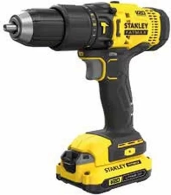 STANLEY SCD718D2K 18V 2.0AH V20 Çift Akülü Darbeli Matkap