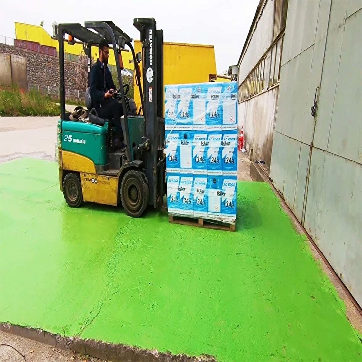 Zemin Boyası 10KG. Ral 5015