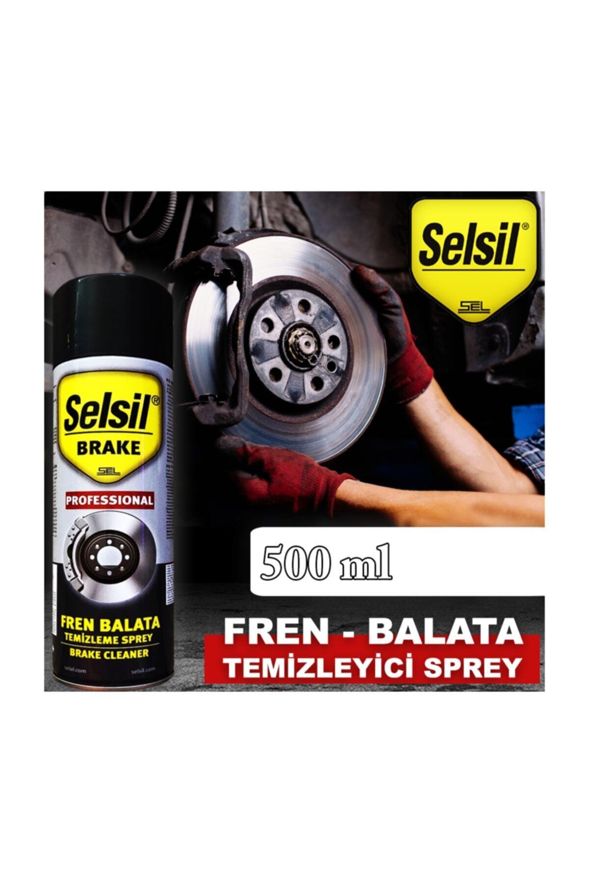 SELSİL Fren Balata Temizleme Sprey