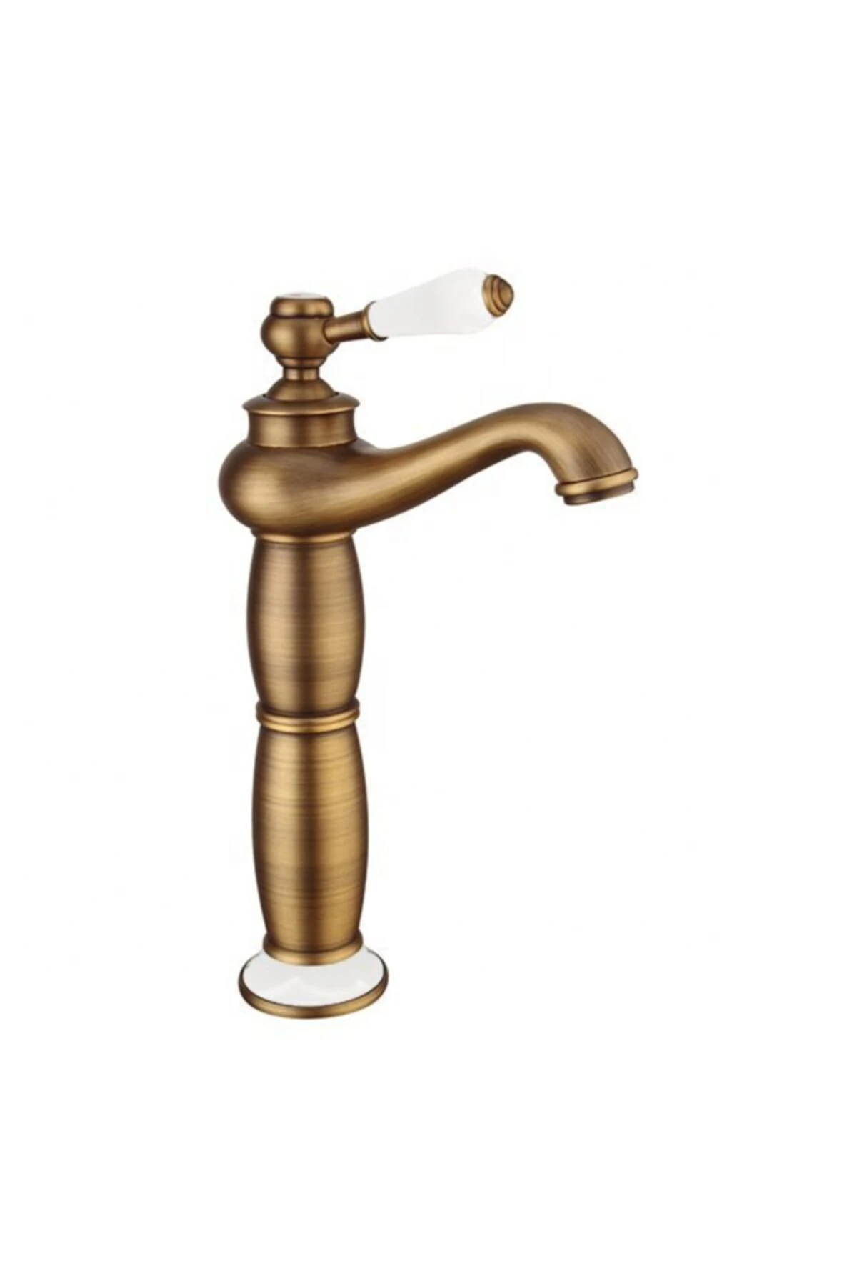 Yüksek Çanak Rustik Lavabo Bataryası Vintage Antik Ksl100-a