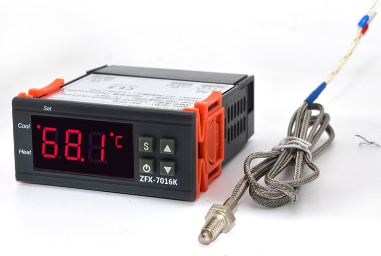 -7016K 220V 0-1000 C 30A Yüksek Derece Termostat