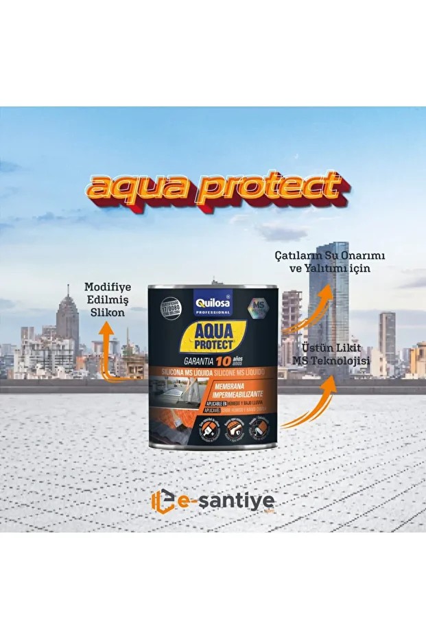 Aqua Protect Likit Ms Silikon 5kg Beyaz