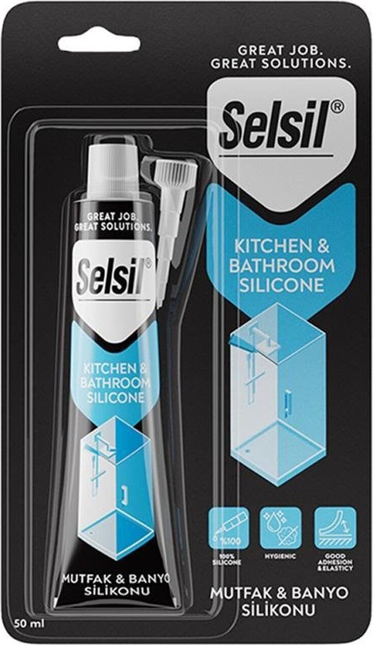 Mutfak Banyo Tüp Silikon 50 ml